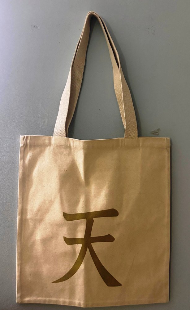 Ten kanji tote bag