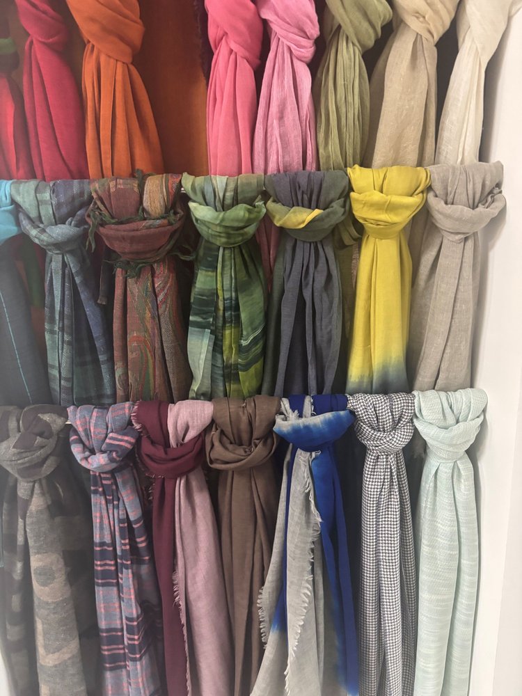 Handcrafted scarves