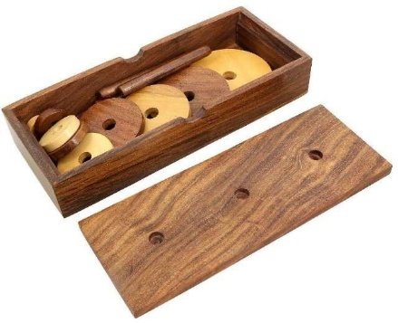 Wooden inlay box