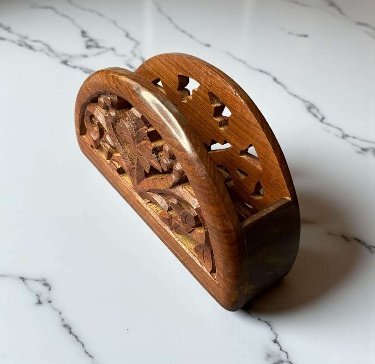Wooden candlesticks